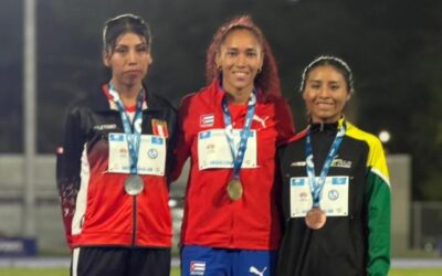 Verónica Huacasi es subcampeona panamericana de los 5,000 metros