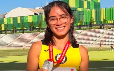 Velocista nacional Cayetana Chirinos obtuvo dos medallas de plata en Campeonato de Madrid U20
