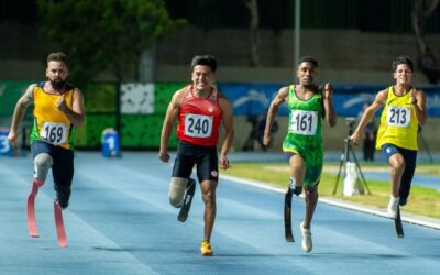 Para atleta Jesús Castillo logra la plata en 100 metros en Juegos Para suramericanos