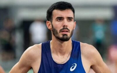 Santiago Catrofe del Uruguay batió la marca sudamericana de las 2 millas (8:18.09)
