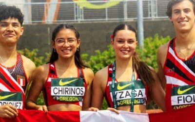 Segundo día del Campeonato Mundial U20 con récord nacional U23 y mayores en la posta mixta
